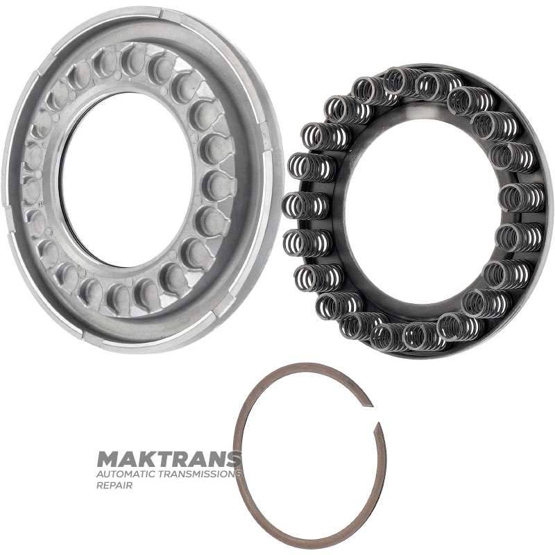Piston with return spring block B3 Brake (2-3-4-6) NISSAN (INFINITY) RE7R01A 316551XJ0B 316011XJ0C — outer Ø 125 mm, inner Ø 63.10 mm, height 18.50 mm / (10.55 mm)