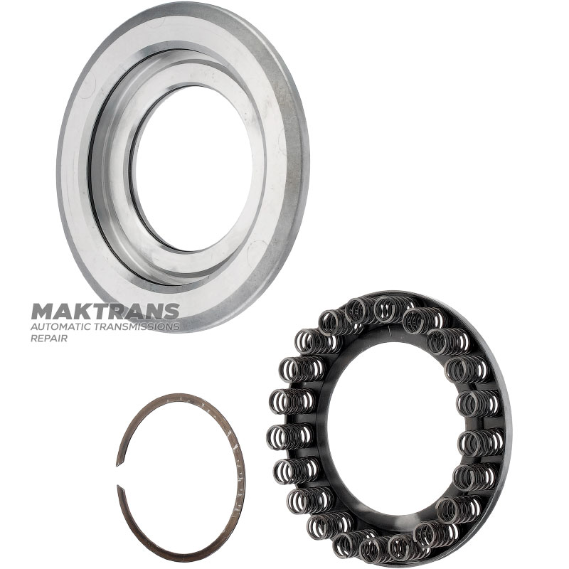 Piston with return spring block B3 Brake (2-3-4-6) NISSAN (INFINITY) RE7R01A 316551XJ0B 316011XJ0C — outer Ø 125 mm, inner Ø 63.10 mm, height 18.50 mm / (7 mm)