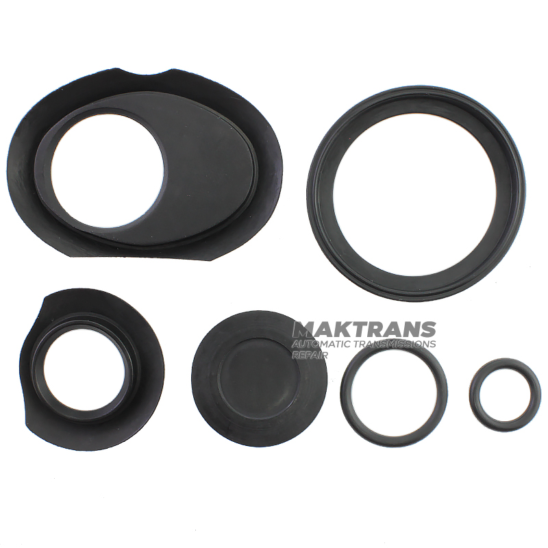 Set of rubber seals for hydraulic valve body tubes 725.0 9G-tronic