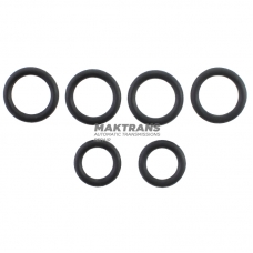 Set of rubber rings for oil supply pipes of hydraulic unit 725.0 9G-tronic