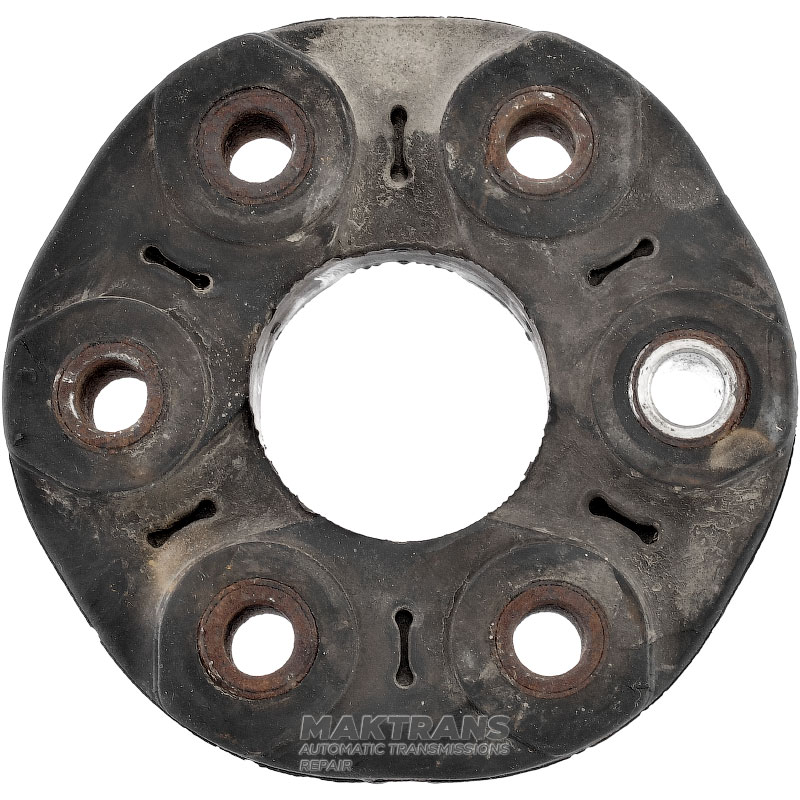 Cardan shaft damper BMW E32 E34 E38 E46 E53 E83 ATC400 ATC700 NV124 — 26111229360, 1229360 (outer Ø 132.20 mm, inner Ø 50 mm, inner Ø of mounting hole 12 mm)