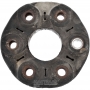 Cardan shaft damper BMW E32 E34 E38 E46 E53 E83 ATC400 ATC700 NV124 — 26111229360, 1229360 (outer Ø 132.20 mm, inner Ø 50 mm, inner Ø of mounting hole 12 mm)