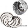 Drum (assembled) DIRECT CLUTCH NISSAN (INFINITY) RE5R05A JR507E JR509E / JATCO RE5R05A RE7R01A 3150090X0B - 6 friction discs (total thickness of the kit 29.35 mm)