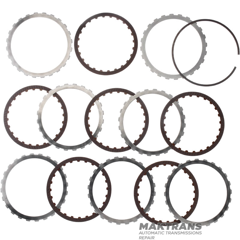 Drum (assembled) DIRECT CLUTCH NISSAN (INFINITY) RE5R05A JR507E JR509E / JATCO RE5R05A RE7R01A 3150090X0B - 6 friction discs (total thickness of the kit 29.35 mm)