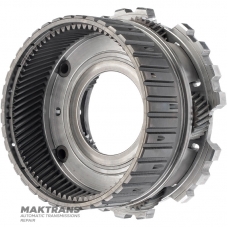 Rear planetary gear (steel) Nissan RE5R05A RE7R01A / JATCO JR710E 314403SX0A — 5 satellites (24 teeth, outer Ø 37 mm), ring gear (non-removable) 78 teeth, hub 40 teeth (outer Ø 144.40 mm)