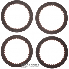 B3 Brake Friction Disc Set (2-3-4-6) 31662-1XJ0B - 4 Friction Discs