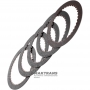 B3 Brake Friction Disc Set (2-3-4-6) 31662-1XJ0B - 5 Friction Discs