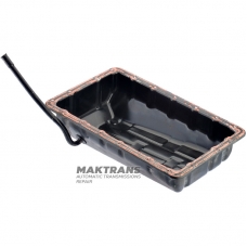 Oil pan TOYOTA A340E/F — 3510635130 (depth 101 mm, dipstick on the left)