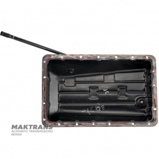 Oil pan TOYOTA A340E/F 3510635110 3510635090 3510634020 — (depth 101 mm, dipstick on the right)