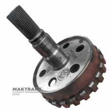 Output shaft with ring gear GM 5L40E - (shaft length from base 137 mm, 24 splines (outer Ø of spline part 39 mm)