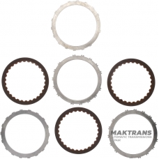 Steel and friction disc set (B2) Low-Coast Brake RE5R05A - 3 friction discs (total thickness of the set 15.70 mm)