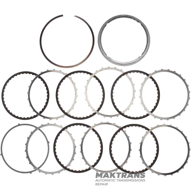 Drum C2 (Direct) / C3 (Reverse) TOYOTA A750 E/F — C2 Clutch (6 friction discs), C3 Clutch (5 friction discs)