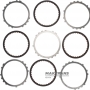 Set of steel and friction discs B1 Brake TOYOTA A750 E/F 3569160010, 3568160010, 3567660090 - 4 friction discs (total thickness of the set 19.30 mm)