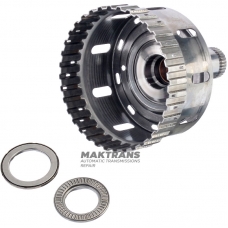 Hub C2 (Direct) Clutch TOYOTA A750 E/F 350610C010 — overall height, outer Ø of hub 146.70 mm, 33 splines (outer Ø of splined part 35.40 mm)