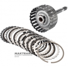 Input shaft, drum C1 / Forward Clutch (7 friction discs) TOYOTA A750 E/F — 357010C010 356340C010 356330C010