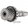 Output shaft #1 VAG eHybrid DQ400 0DD 0DD311205 0DD311439A — shaft length 202 mm, 20 teeth (ext.Ø 66.05 mm)