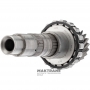 Output shaft #1 VAG eHybrid DQ400 0DD 0DD311205 0DD311439A — shaft length 202 mm, 20 teeth (ext.Ø 66.05 mm)