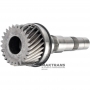 Output shaft #2 VAG eHybrid DQ400 0DD — shaft length 238 mm, 26 teeth (ext.Ø 81.65 mm)