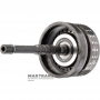 Input shaft / drum K1 Clutch (7 friction discs, 40 teeth per disc) NISSAN RE7R01 315401XJ0C - (overall length 324 mm, shaft length 256 mm, 24 splines (ext.Ø 25.70 mm), 102 teeth on ring gear)