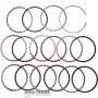 Input shaft / drum K1 Clutch (7 friction discs, 40 teeth per disc) NISSAN RE7R01 315401XJ0C - (overall length 324 mm, shaft length 256 mm, 24 splines (ext.Ø 25.70 mm), 102 teeth on ring gear)