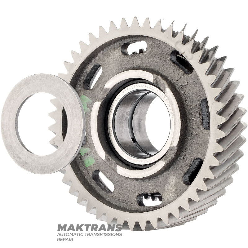 Helical gear 2nd gear (with blocking ring) VAG DSG 0CK 0CL 0CJ (DL382) - 46 teeth (outer Ø 121.60 mm, inner Ø 52.05 mm), WHT006180, 0CK311937, 0CK311260G