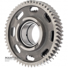 Helical gear REVERSE (with locking ring) VAG DSG 0CK 0CL 0CJ (DL382) VWK215J 0CK311215L - 55 teeth (outer Ø 123.50 mm, inner Ø 52.05 mm), bearing (INA / JN8 F-575504.KI 0CK311937A)