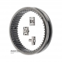 Sliding synchronizer sleeve (3 clamps included) VAG 0CK 0CL 0CJ (DL382) 0CK311315A INA F-575538.03, 01X311314B — (width 25.75 mm, outer Ø 104.15 mm)