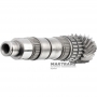 Output shaft No. 1 (1-2-5-6) GETRAG DCT250 — length 244 mm, 19 teeth on gear (ext.Ø 58.80 mm, 3 notches)