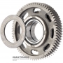 Helical gear 7th gear (with synchronizer locking ring) VAG 0CK 0CL 0CJ (DL382) 0CK311256K, 0CK311256P, VWK256K, 0CK311937D INA / JN8 F-575565 - 70 teeth (outer Ø 126.20 mm, inner Ø 58.50 mm)