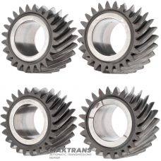 Set of satellites (goat gears) of differential FORD CD4E F3RP-4205-AA, 4639345, 4606134 — 24 teeth (outer Ø 46.80 mm, inner Ø 23.75 mm), 4 pcs. in a set