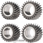 Set of satellites (goat gears) of differential FORD CD4E F3RP-4205-AA, 4639345, 4606134 — 24 teeth (outer Ø 46.80 mm, inner Ø 23.75 mm), 4 pcs. in a set
