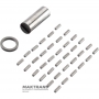 Differential satellite shaft (with loose bearing, 36 elements) FORD 4F27E / MAZDA CD4E — 3L8P-4207-BA, 4L8P-4207-DA, F3RP-4205-AA — axle length 42.75 mm, outer Ø 16.70 mm