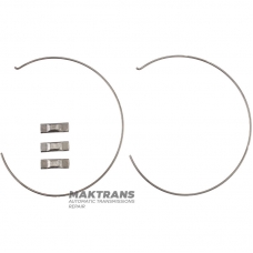 Set of locking pins for the sliding sleeve of the synchronizer VAG DSG DQ500 0BT, 0BH - 3 locking pins, 2 spring rings included