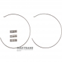 Set of locking pins for the sliding sleeve of the synchronizer VAG DSG DQ500 0BT, 0BH - 3 locking pins, 2 spring rings included