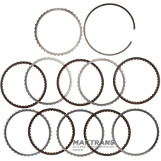 Steel and friction disc set C1 Clutch TOYOTA UA80E / UA80F 3563348030, 3563306030, 3563448060, 3563448050, 3563406050 - 5 friction discs (total thickness of the set 20.45 mm)