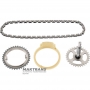 Oil pump drive kit TOYOTA UA80E, UA80F / UB80E, UB80F / UA81E, UA81F - drive gear 36 teeth (outer Ø 70.65 mm), driven gear 31 teeth (outer Ø 60.95 mm), chain - 39 links, width 4.30 mm)