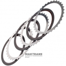 COAST Clutch FORD 5R110W Steel and Friction Disc Set - 3 Friction Discs, Total Set Thickness 12.05mm