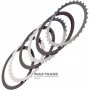 COAST Clutch FORD 5R110W Steel and Friction Disc Set - 3 Friction Discs, Total Set Thickness 12.05mm