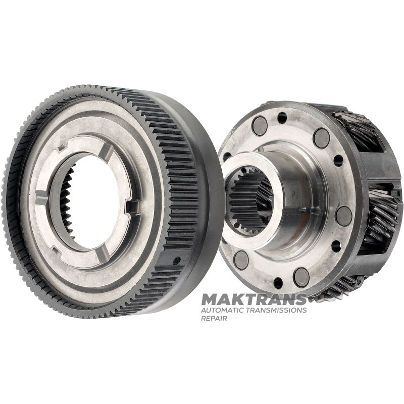 Central planetary gear (FORWARD) FORD 5R110W 5C3Z-7A398-SA — 6 satellites (18 teeth), ring gear 78 teeth (outer Ø 127.60 mm)