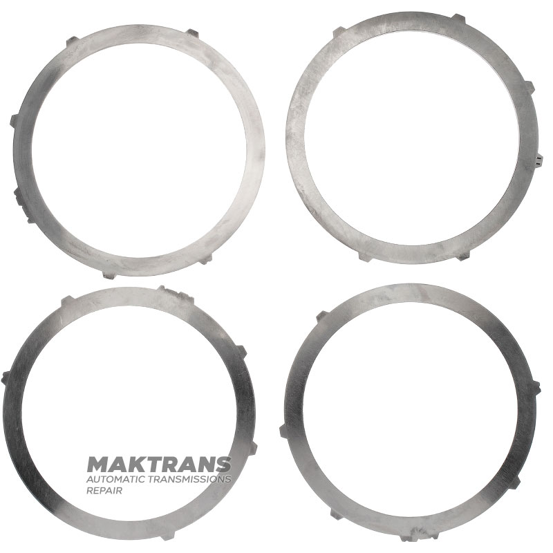 Set of steel wheels OVERDRIVE Clutch FORD 5R110W 3C3Z-7B442-AA - 3 steel wheels (thickness 2.05 mm, inner Ø 188.95 mm, 6 teeth)