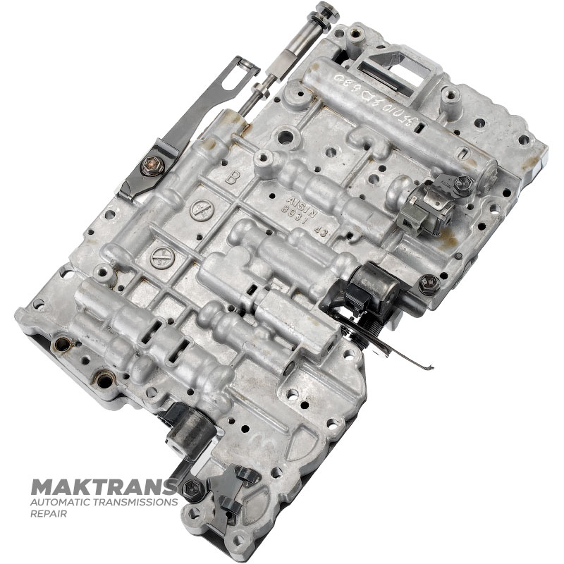 Valve body complete with solenoids (not tested) TOYOTA A340E / A340F - removed from transmission marked (35010-3D630, Toyota Tacoma 1997-2000, Engine: (5VZFE) 3400CC EFI)