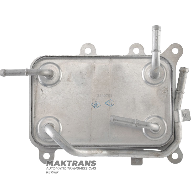 Heat exchanger Hyundai / KIA A6GF1, A6MF1, A6LF1 — 25610-C1000 (ext.Ø tubes 8 mm (2 pcs.) / 10 mm (1 pc.)