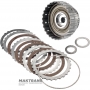 FORWARD Clutch FORD 5R110W 3C3Z-7A360-SA Drum — 4 friction discs (76 teeth), total kit thickness 21.25 mm