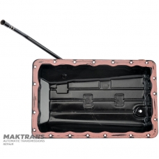 Oil pan TOYOTA A340E, A340F / A343E, A343F (depth 101 mm, dipstick on the right) - 3510660140 - TOYOTA 4RUNNER (GRN210L-GKPGKA) 4.0L, TOYOTA LAND CRUISER PRADO (GRJ120R-GKPEKW) 4.0L