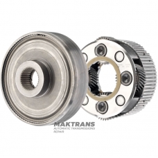 Rear planetary gear FORD 5R110W 3C3Z-7D006-AA, 3C3Z-7A153-CA, 3C3Z-7A153-AA — height 77 mm, 4 satellites (32 teeth, outer Ø 50.55 mm), ring gear 98 teeth (outer Ø 160.10 mm)