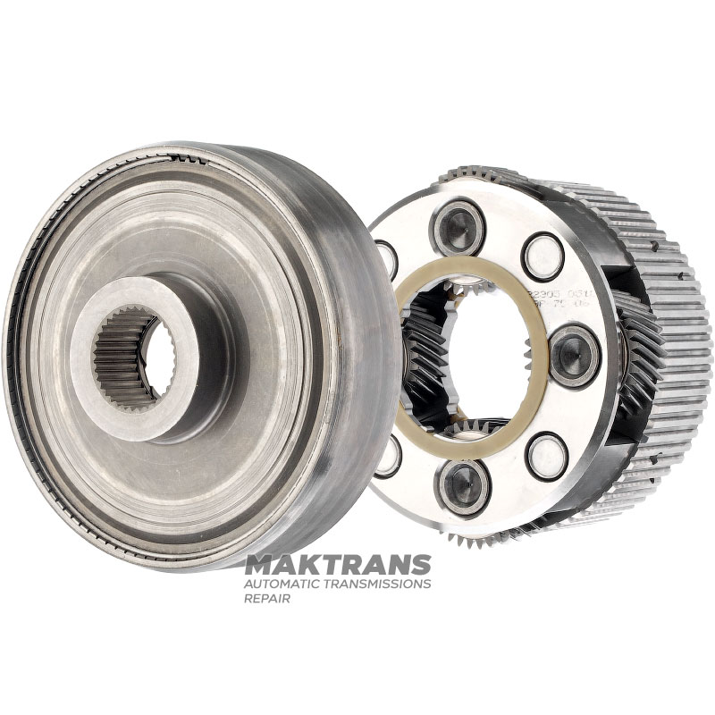 Rear planetary gear FORD 5R110W 3C3Z-7D006-AA, 3C3Z-7A153-CA, 3C3Z-7A153-AA — 4 satellites (32 teeth, outer Ø 50.55 mm), ring gear 98 teeth (outer Ø 160.10 mm)