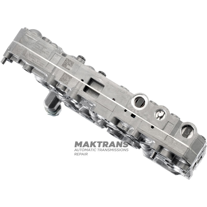 Valve body complete with solenoids (reconditioned) ZF 9HP48 (LAND ROVER DISCOVERY SPORT L550 2.0L) — separator plate A135 / B135, 10 solenoids (for cars with START-STOP system)