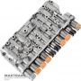 Valve body complete with solenoids (reconditioned) ZF 9HP48 (LAND ROVER DISCOVERY SPORT L550 2.0L) LR123898, 1094127343 — separator plate A206 / B206, 10 solenoids (for cars with START-STOP system)