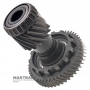TOYOTA UA80E / UA80F differential drive gear set - center support gear (52 teeth, outer Ø 143.15 mm), intermediate shaft (16 teeth (outer Ø 70.60 mm) / 49 teeth (outer Ø 136.75 mm)