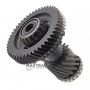 TOYOTA UA80E / UA80F differential drive gear set - center support gear (52 teeth, outer Ø 143.15 mm), intermediate shaft (16 teeth (outer Ø 70.60 mm) / 49 teeth (outer Ø 136.75 mm)
